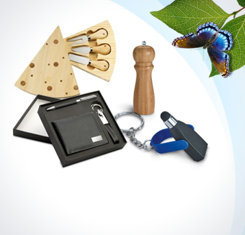 offers and attractions from promotional gifts with their own logo