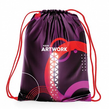 advertising reflective bag / backpack with self-printing