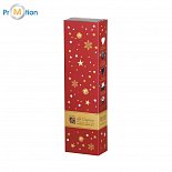 20166 EMOTIONS MIX. Collection of Belgian pralines Red