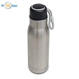 CALGARY thermos 500 ml, silver, logo print