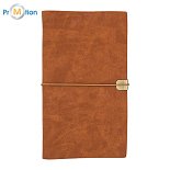 FORLI retro notebook with note cards, brown, logo print