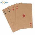 Playing cards made of recycled paper 52 k