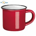 Espresso cup, 60 ml red, logo print
