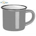 Espresso cup, 60 ml gray, logo print