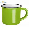 Espresso cup, 60 ml green, logo print