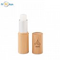 Lip balm in a bamboo tube, logo print 2