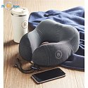 RPET travel pillow, logo print 4