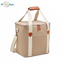 Large cooler bag made of canvas 450gr/m, logo print