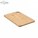 Large bamboo cutting board, laser logo