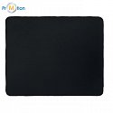 RPET fleece blanket black, logo print 2