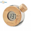 Water-powered bamboo LCD clock, logo printing 2