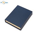 KAMPA notebook, planner and pen set in a gift box, dark blue, logo print 2
