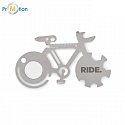 Multifunctional stainless steel tool, bicycle shape, laser logo 2