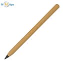 KONY permanent pencil without lead made of bamboo in a box, beige, logo print 4