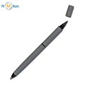 DUET 2in1 permanent pencil and ballpoint pen in a box, gray, logo print 2
