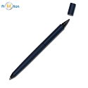 DUET 2v1 večná ceruzka a guličkové pero v krabičke,  modrá, potlač loga 2