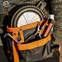 ENTOOLED tool belt, orange, logo print 5