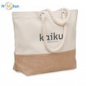 Beach bag made of canvas 280 g/m², logo print 3