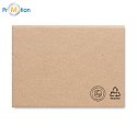 Set of recycled notepads with logo printing 3