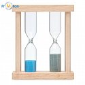 Hourglass 2 pcs with timers, logo print