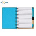 SMILE notebook and pen set, black