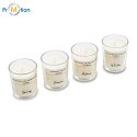 SEASONS set of 4 scented candles, logo print 3