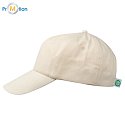 Cap made of organic cotton beige 3, logo print