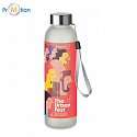 Glass bottle 500 ml with full color print all around 2
