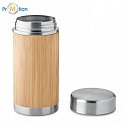 Stainless steel thermos/food container with double wall 600 ml, logo print 2