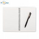 Eternal reusable notebook A5 with logo print, black 5