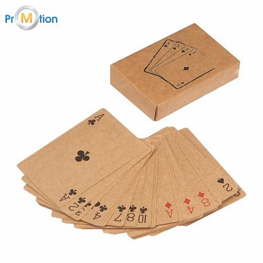 Playing cards made of recycled paper 52 k