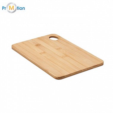 Large bamboo cutting board, laser logo