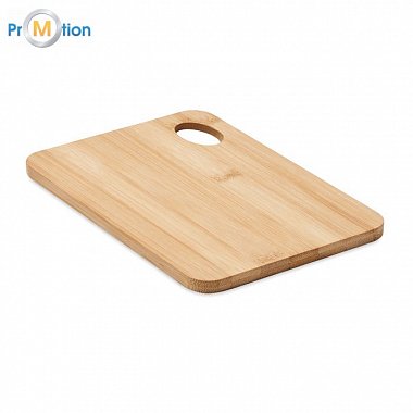 Bamboo cutting board, laser logo