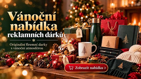 Reklamní vánoční dárky pro firmy