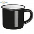 Espresso cup, 60 ml black, logo print