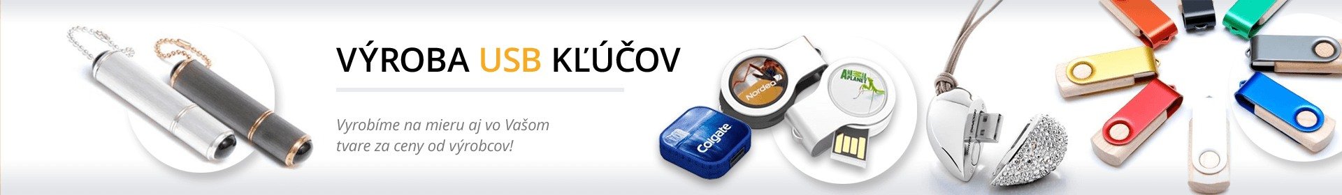 Výroba reklamných usb kľúčov s vlastným logom