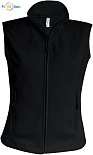 Kariban | K906 - Ladies fleece vest "Melodie" black