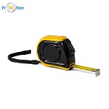 94232 VANCOUVER III. Tape measure 3 m Yellow with logo printing