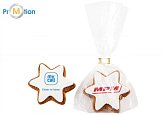 21.81 gingerbread Star with logo print 21g