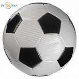 Soccer ball with logo print