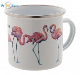 Enamel mug for sublimation with own logo printing