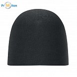 Unisex cotton cap, black, logo print