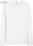 F.O.L. | Lady-Fit LW Raglan Sweat - Dámská mikina white