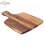 kitchen cutting board with agate wood logo