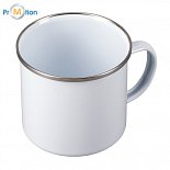 OLDIE enamel mug, white