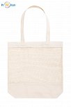 Cotton shopping bag with net and custom print