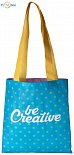 Custom-made, non-woven shopping bag with custom printing