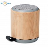 5.0 wireless bamboo speaker, logo printing