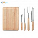 set for barbecue from bamboo
