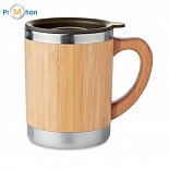 thermo mug made of bamboo